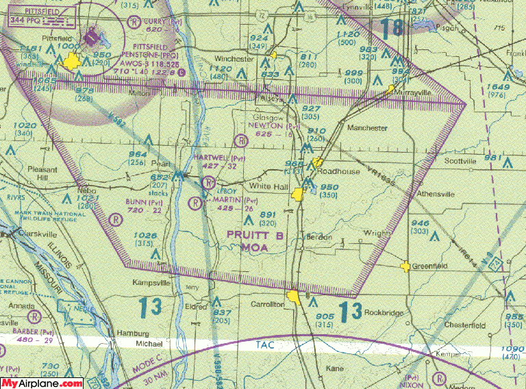 National Security Area Sectional Chart